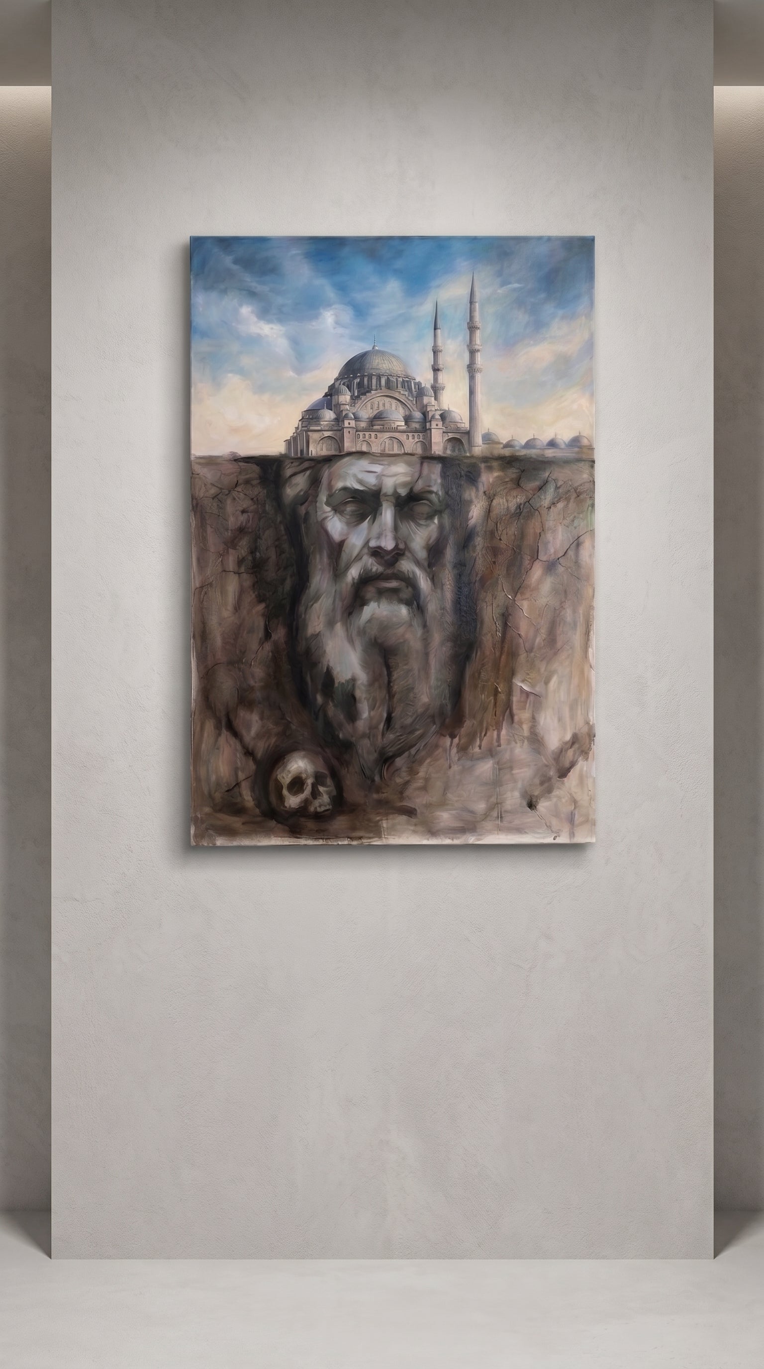 Mimar Sinan Süleymaniye Camii Tuval Tablo